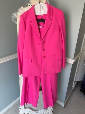 Lilly Pulitzer Hot Pink Women's Blazer and Trouser Set